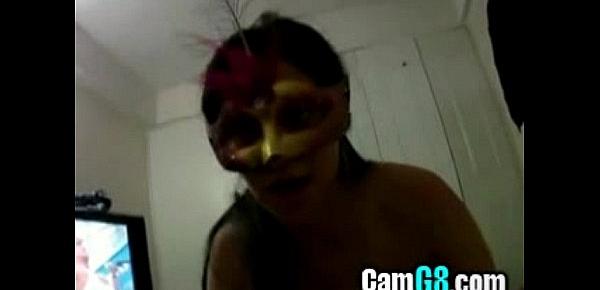  Masked Latina Sextape Blowjob, Titjob, Fuck - Homemade - camg8